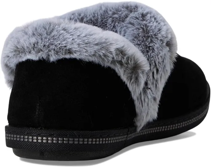 Тапочки SKECHERS Cozy Campfire French Toast2 с замшевым верхом и памятью формы