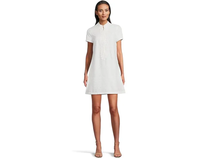 Хлопковое платье Mamie с кружевной отделкой