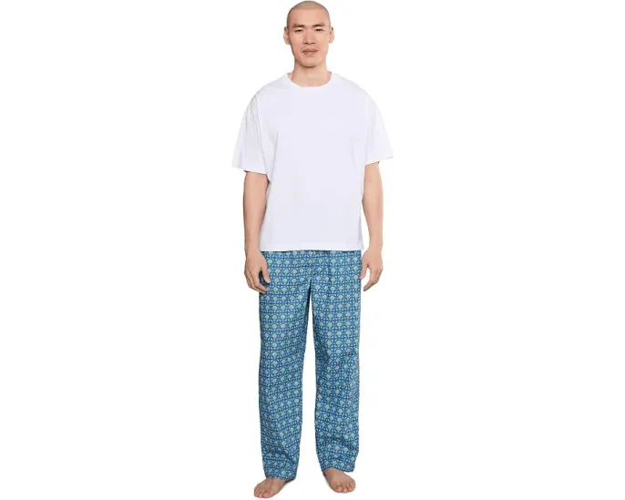 Пижамные штаны Tommy Bahama из хлопка с принтом и карманами