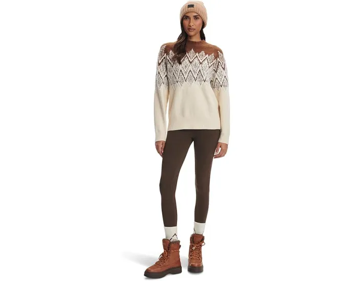 Свитер Varley Siren Jacquard с воротником стойкой и жаккардовым узором