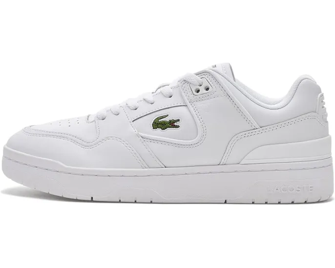 Кожаные кроссовки Courtcage Set Lacoste с перфорированным верхом