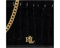 Средний кроссбоди Lauren Ralph Lauren Adair II из кожи с крокодиловым тиснением и цепочкой