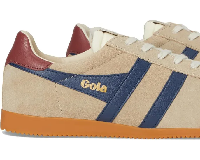 Кроссовки Gola Elan из кожи с каучуковой подошвой в винтажном стиле