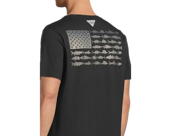 Футболка Columbia PFG Fish Flag II с защитой от солнца UPF 50