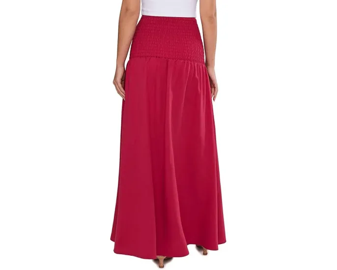 Юбка миди Seafolly Beach Edit на резинке с карманами и регулировкой