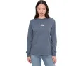 The North Face футболка Floral Alpine Relaxed Long Sleeve Tee Granite Grey