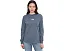 The North Face футболка Floral Alpine Relaxed Long Sleeve Tee Granite Grey