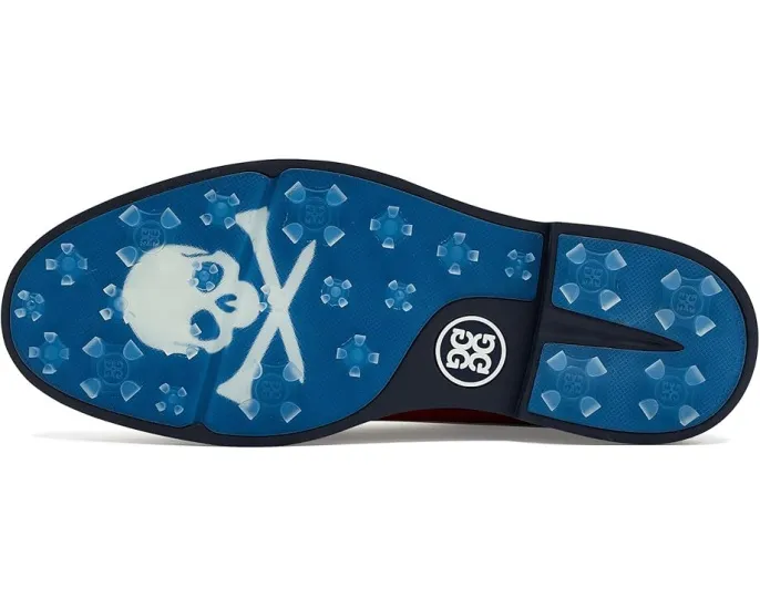 Кожаные туфли для гольфа Gallivanter Tuxedo Stripe с легкой подошвой EVA от GFORE