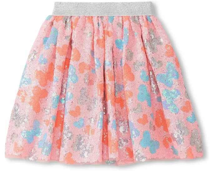 Юбка с пайетками и блестками в виде бабочек Hatley Kids из двойного тюля