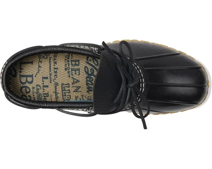 L.L.Bean Rubber Moc с мокасиновым носком и низким каблуком