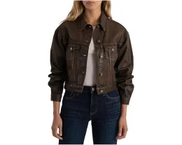 Джинсовая куртка KUT from the Kloth Emrie с покрытием и длинными рукавами