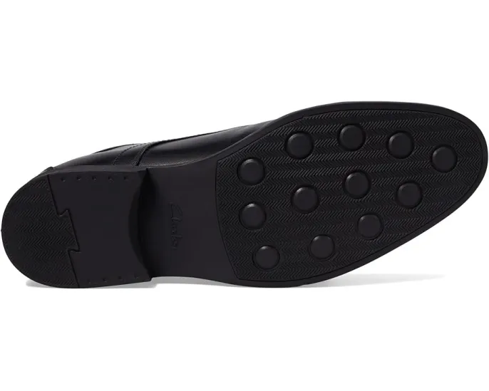 Clarks Оксфорды Whiddon Cap из натуральной кожи с мыском