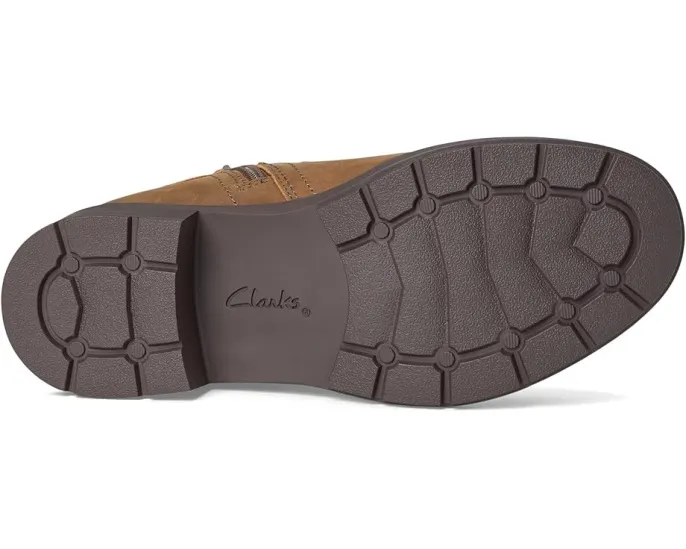 Ботильоны Clarks Hearth Kaylie с переплетенным ремешком на щиколотке и квадратным каблуком