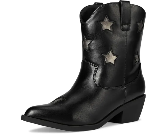 Ботильоны Underwood с острым носом и звездами на каблуке кубин