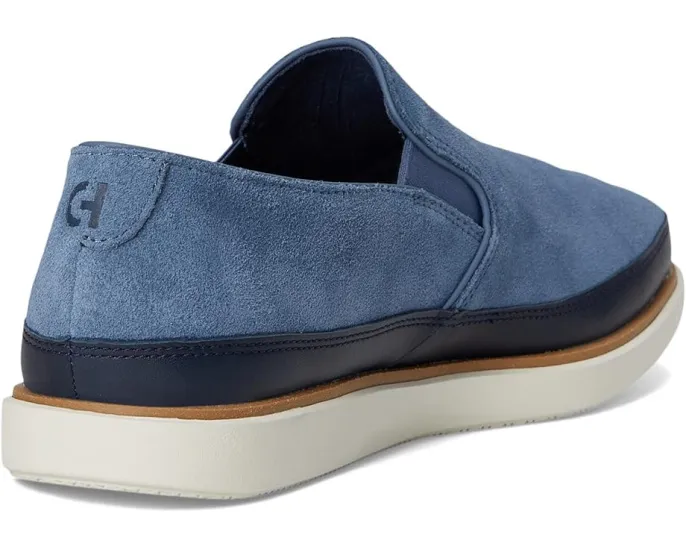 Кроссовки Cole Haan Grandpro Strawspoint Twin Gore слип-он из кожи