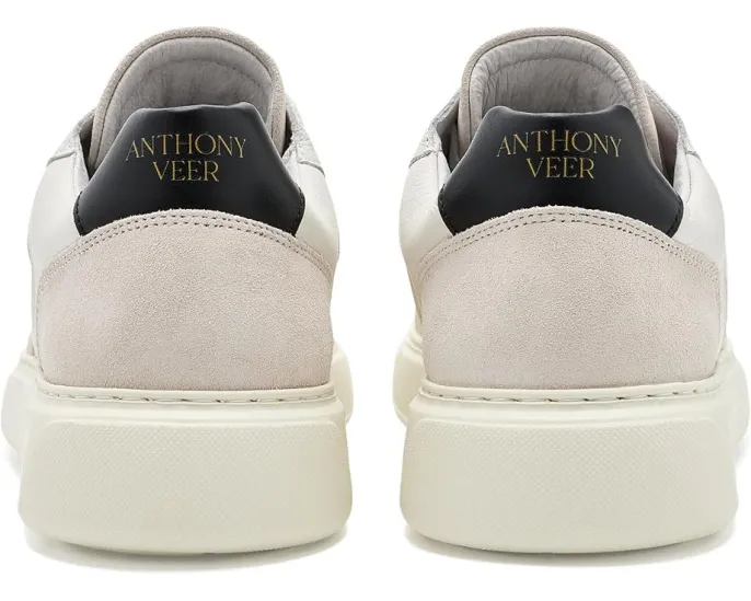 Кеды Acton Court Anthony Veer из итальянской кожи с перфорацией