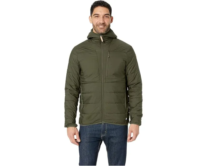 Утепленная толстовка с капюшоном Keb от Fjällräven с синтетическим утеплителем G-Loft Supreme