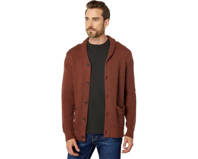 Свитер Taylor Stitch The Crawford с воротником шаль и карманами