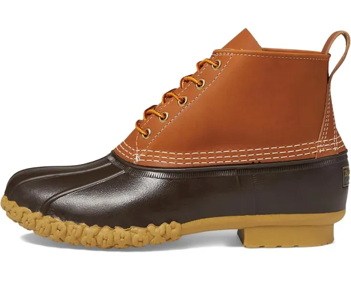 Ботинки L.L.Bean 6" Bean Boots с верхом из натуральной кожи и водонепроницаемой резиной