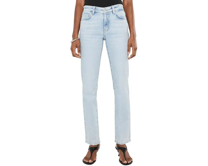 Джинсы Sandra Low Rise Slim Straight AG Jeans в цвете Harvest