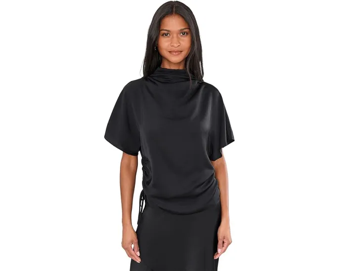 Топ Leslie с капюшоном и застежкой-молнией сзади от AllSaints