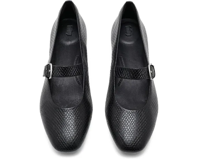Мэри Джейн Delicato Snake с змеиным принтом FitFlop