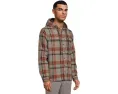 Рубашка Prana Asgard Hooded Flannel с капюшоном и накладными карманами