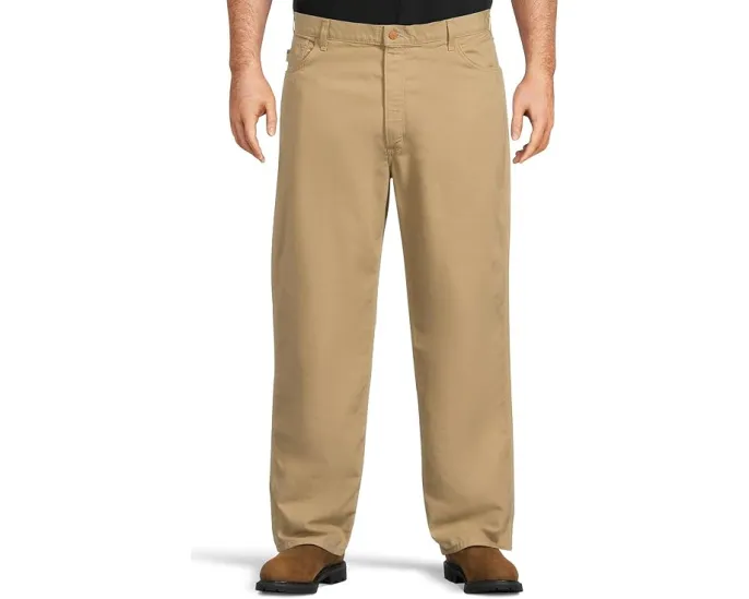 Огнестойкие свободные прямые брюки из канваса Carhartt FR