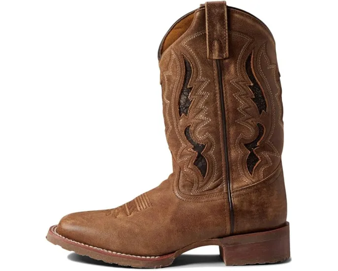 Ковбойские сапоги Laredo Martin из кожи с цельным голенищем