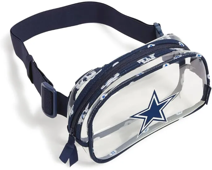 Поясная сумка Vera Bradley NFL Clear Small с прозрачным корпусом