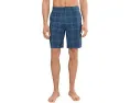 Quiksilver Гибридные шорты Union Print Amphibian 20 из ткани Surfsilk с принтом