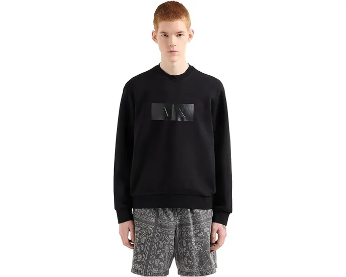 Свитшот Armani Exchange с прямоугольным логотипом A|x