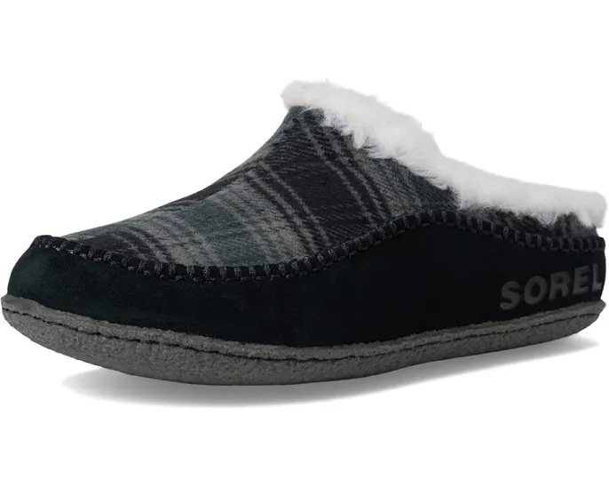 SOREL Falcon Ridge II утепленные домашние тапочки из замши с шерстяной подкладкой