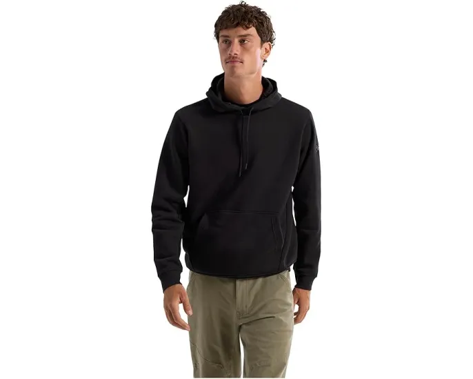 Флисовая толстовка Arc'teryx Emblem Fleece с капюшоном из органического хлопка