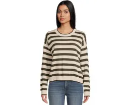 Свитер Georgie Stripe с полосками и круглой горловиной из мягкого кашемирового микса