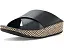 Сандалии Lulu Lux Cross Slides с переплетением из кожи и платформой от FitFlop