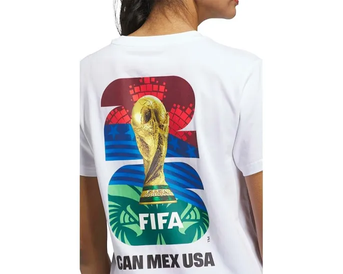 Футболка с графикой официального мяча ЧМ-2026 Adidas