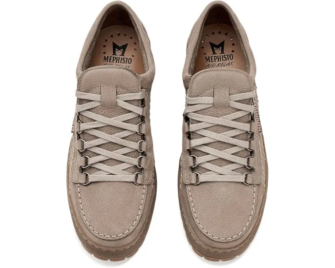 Mephisto Rainbow мужские прогулочные туфли из нубука с амортизирующей подошвой