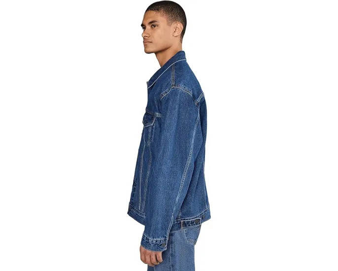 Куртка Levi's® Premium Relaxed Fit Trucker в свободном крое с накладными карманами
