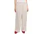 Striped Organic Linen Sheen High Waisted Full Length Trousers