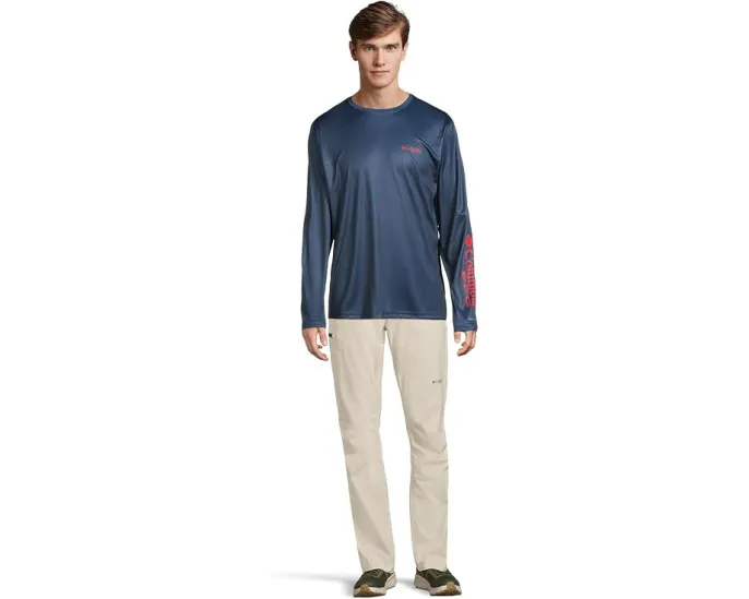 Columbia Terminal Tackle PFG High Side Long Sleeve с принтом PFG на спине