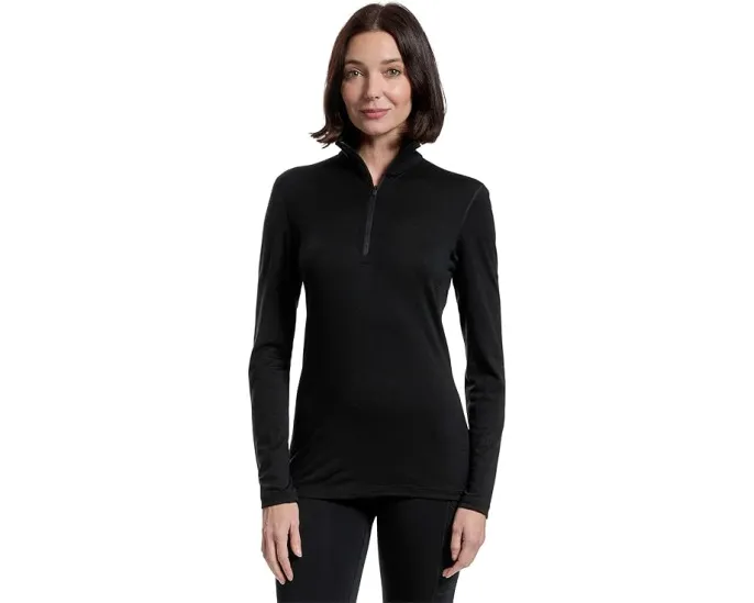 Термобелье Icebreaker Merino 200 Oasis с длинным рукавом и полузастежкой