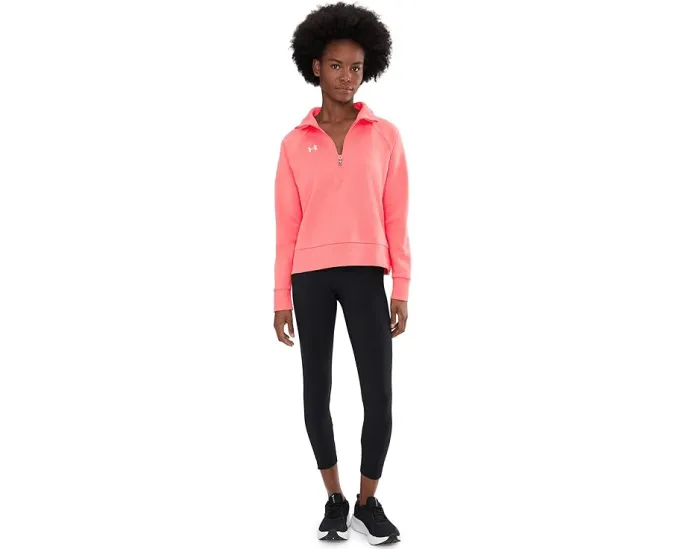 Толстовка Under Armour Rival Fleece с молнией на половину и капюшоном