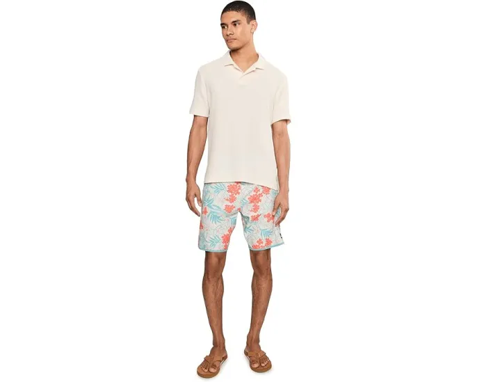 Плавки Quiksilver Jetty Bloom 19 с цветочным принтом