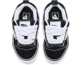 Детские кеды Vans Knu Skool Bolt черные на шнуровке