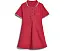 Платье Burberry Kids Romola с воротником поло и клетчатой отделкой