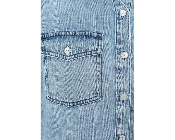 Рубашка KUT from the Kloth Posey с длинным рукавом и бахромой