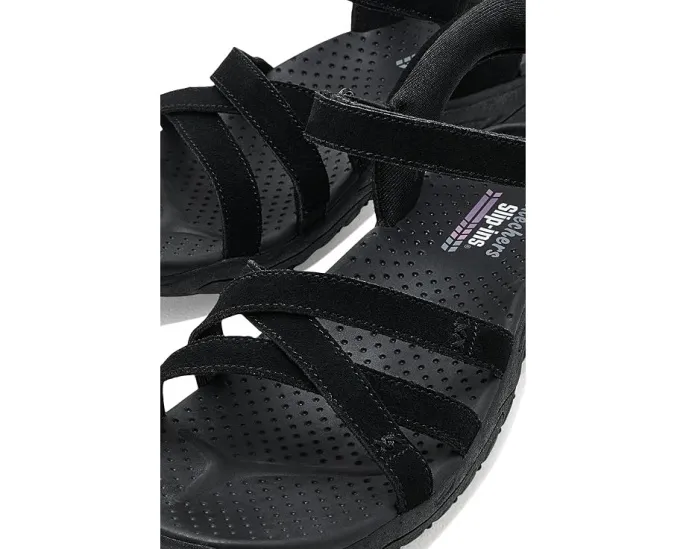 SKECHERS сандалии Reggae Natural Poise Hands Free с перекрестными ремешками