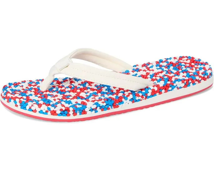 Сланцы Sanuk Bubblecush с быстросохнущим верхом и разноцветной стелькой