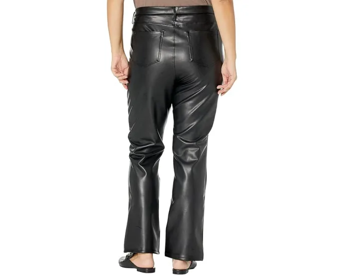 Прямые джинсы NYDJ Plus Size Marilyn Straight в черном цвете с технологией Lift Tuck